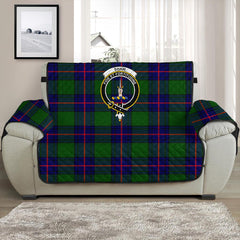 Shaw Modern Tartan Crest Sofa Protector