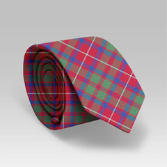 Shaw Red Modern Tartan Classic Tie