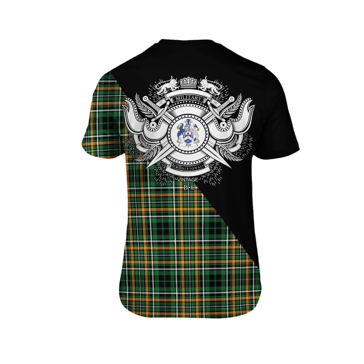 Shedd Tartan - Military T-Shirt