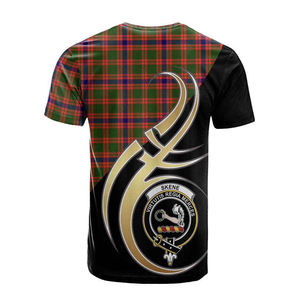 Skene Modern Tartan T-shirt - Believe In Me Style