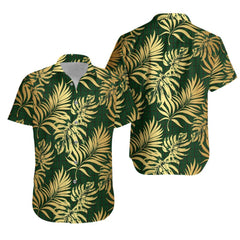 Skene or Tribe of Mar Tartan Vintage Leaves Hawaiian Shirt