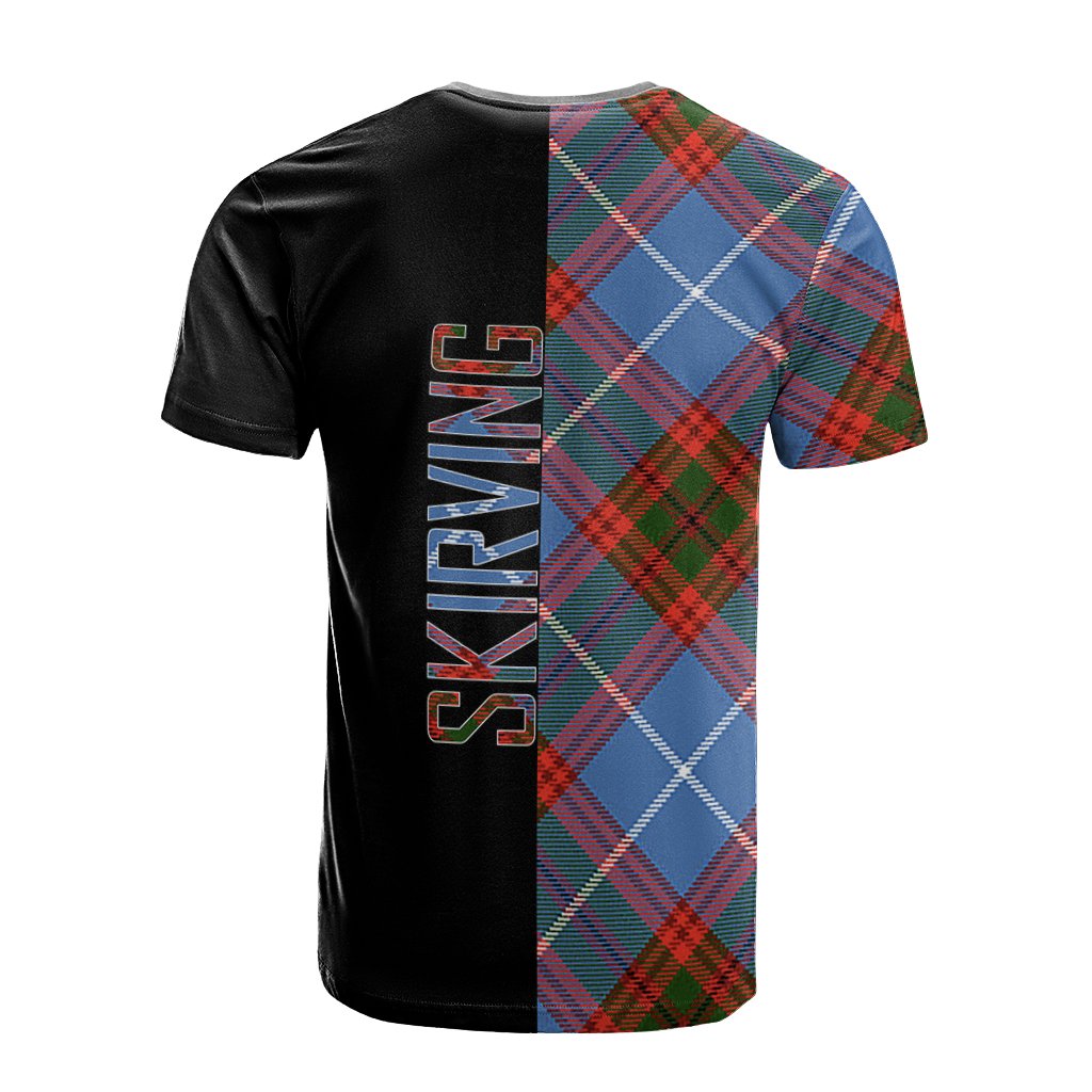 Skirving Tartan T-Shirt Half of Me - Cross Style