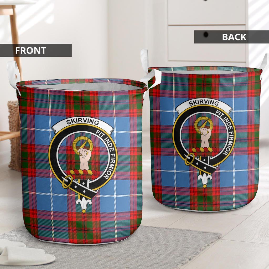 Skirving Tartan Crest Laundry Basket