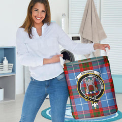 Spalding Tartan Crest Laundry Basket