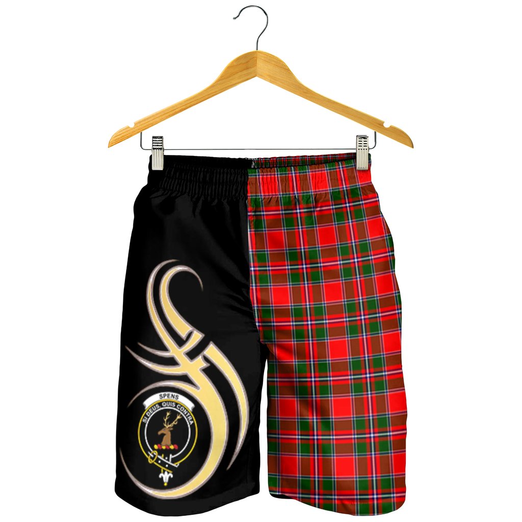 Spens Modern Tartan Crest Men's Short PM8