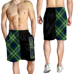 Spottiswood Tartan Crest Men's Short - Cross Style