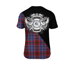 Stephens Tartan - Military T-Shirt