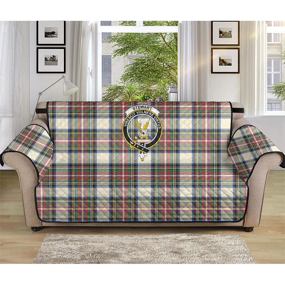 Stewart Dress Ancient Tartan Crest Sofa Protector