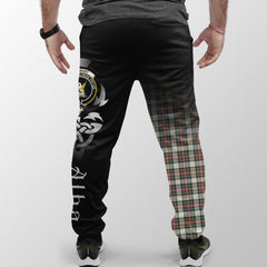 Stewart Dress Ancient Tartan Crest Jogger Sweatpants - Alba Celtic Style