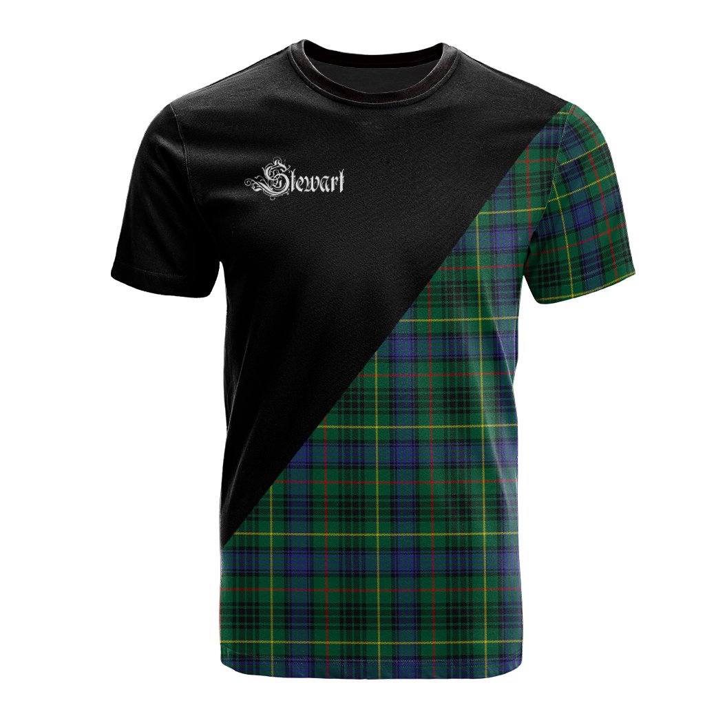 Stewart Hunting Modern Tartan - Military T-Shirt