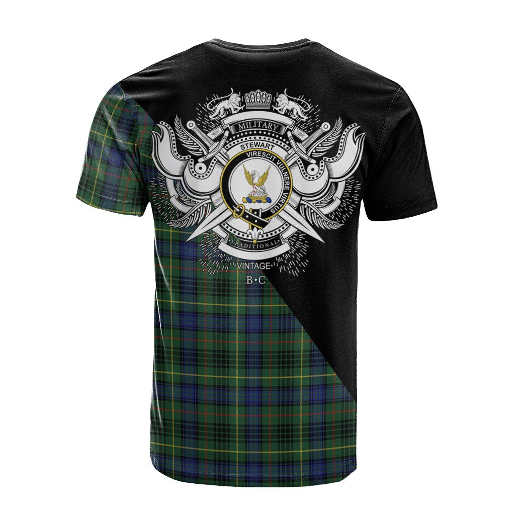 Stewart Hunting Modern Tartan - Military T-Shirt