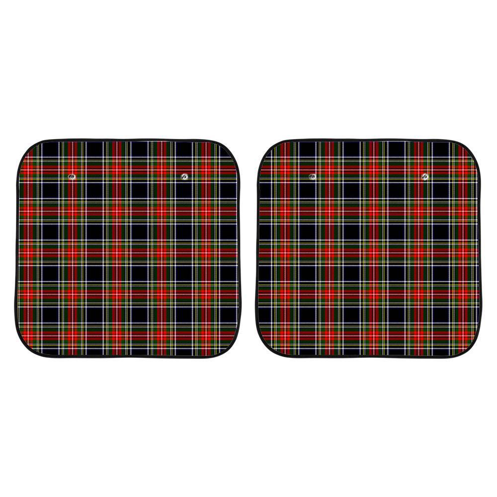 Stewart Black Tartan Car Sun Shade - 2 Pieces