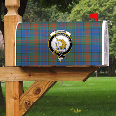 Stewart Of Appin Hunting Ancient Tartan Crest Mailbox