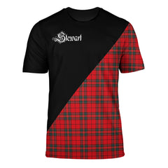 Stewart of Galloway Tartan - Military T-Shirt