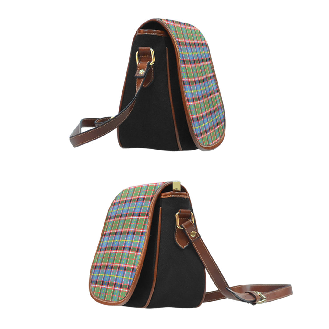 Stirling Bannockburn Tartan Saddle Handbags