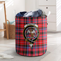 Straiton Tartan Crest Laundry Basket