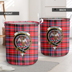 Straiton Tartan Crest Laundry Basket