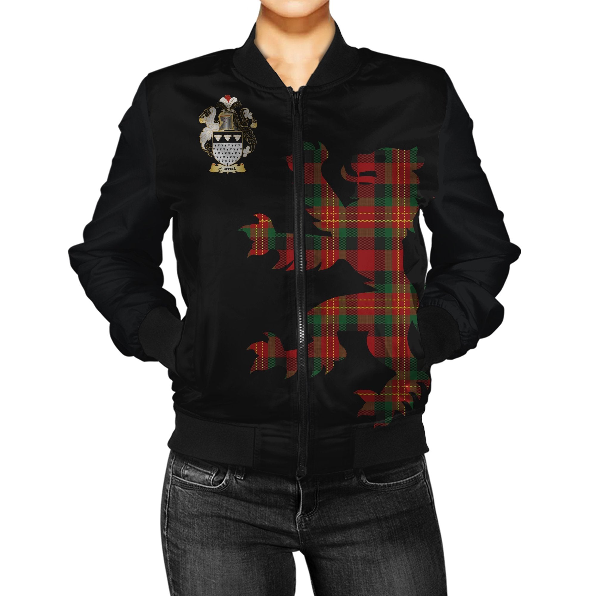 Sturrock Tartan Bomber Jacket Lion & Thistle