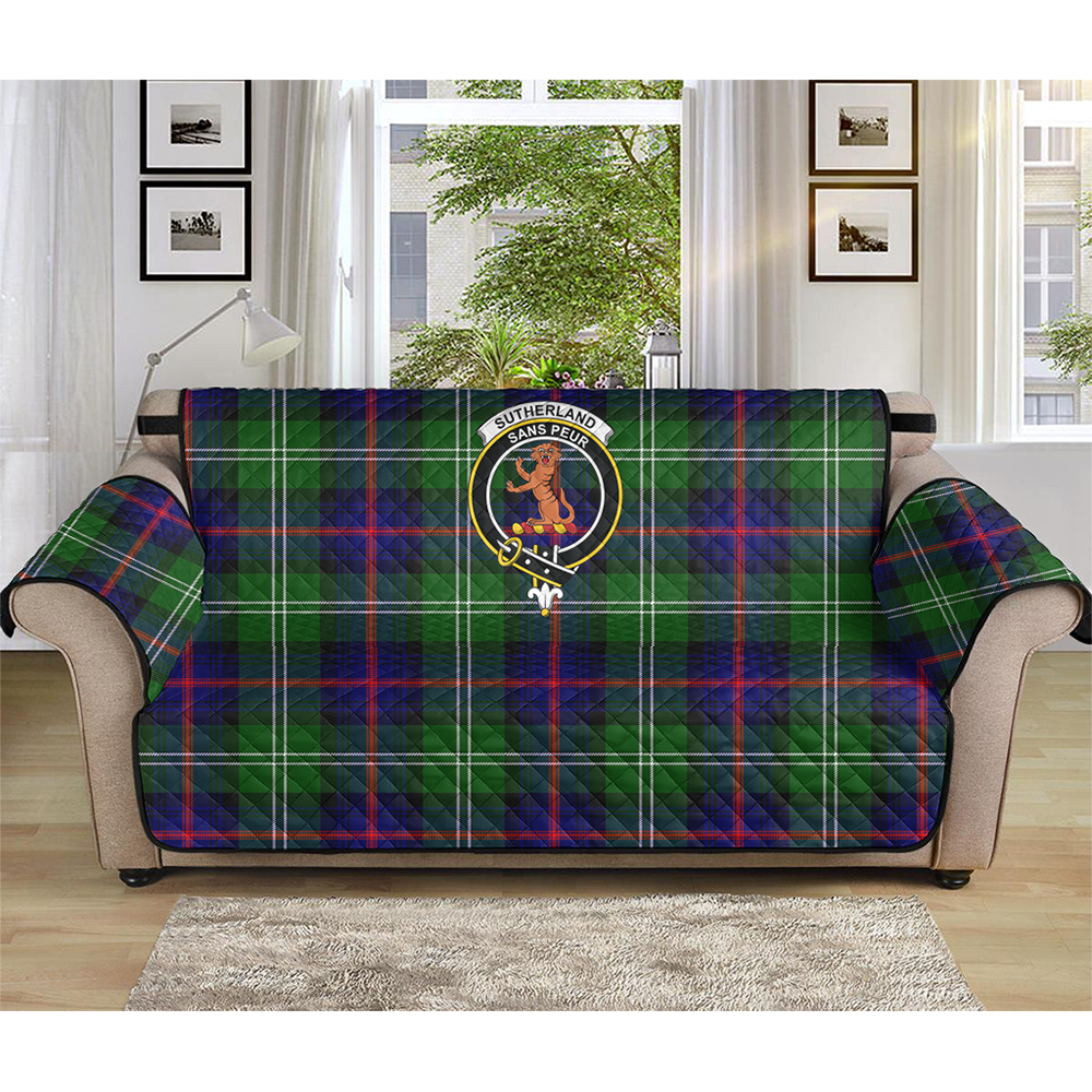 Sutherland Modern Tartan Crest Sofa Protector