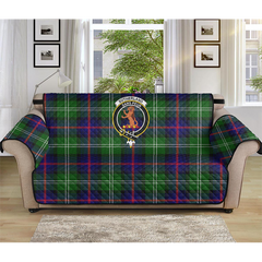 Sutherland Modern Tartan Crest Sofa Protector