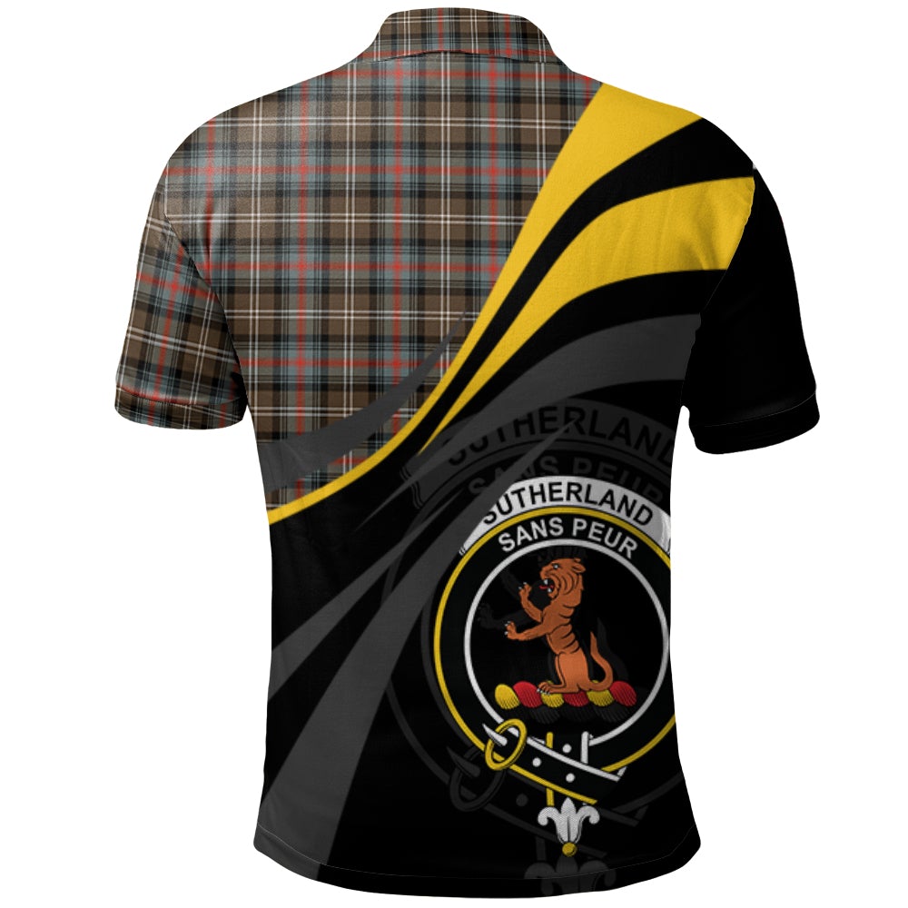 Taylor Weathered Tartan Polo Shirt - Royal Coat Of Arms Style