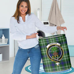 Swinton Tartan Crest Laundry Basket