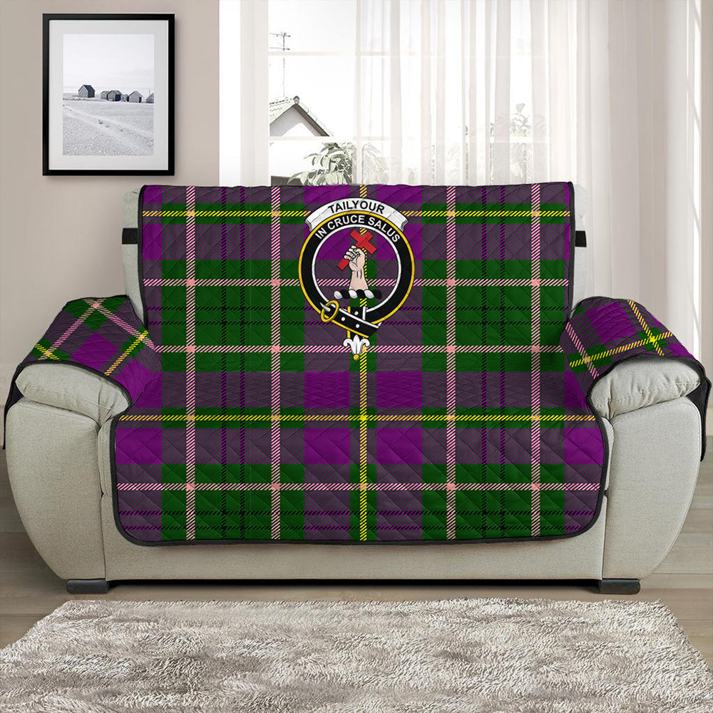 Tailyour Tartan Crest Sofa Protector