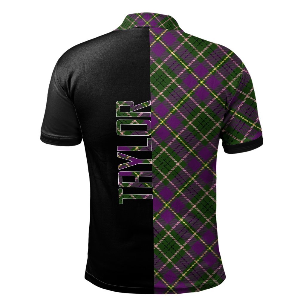 Taylor Tartan Polo Shirt Half of Me - Cross Style