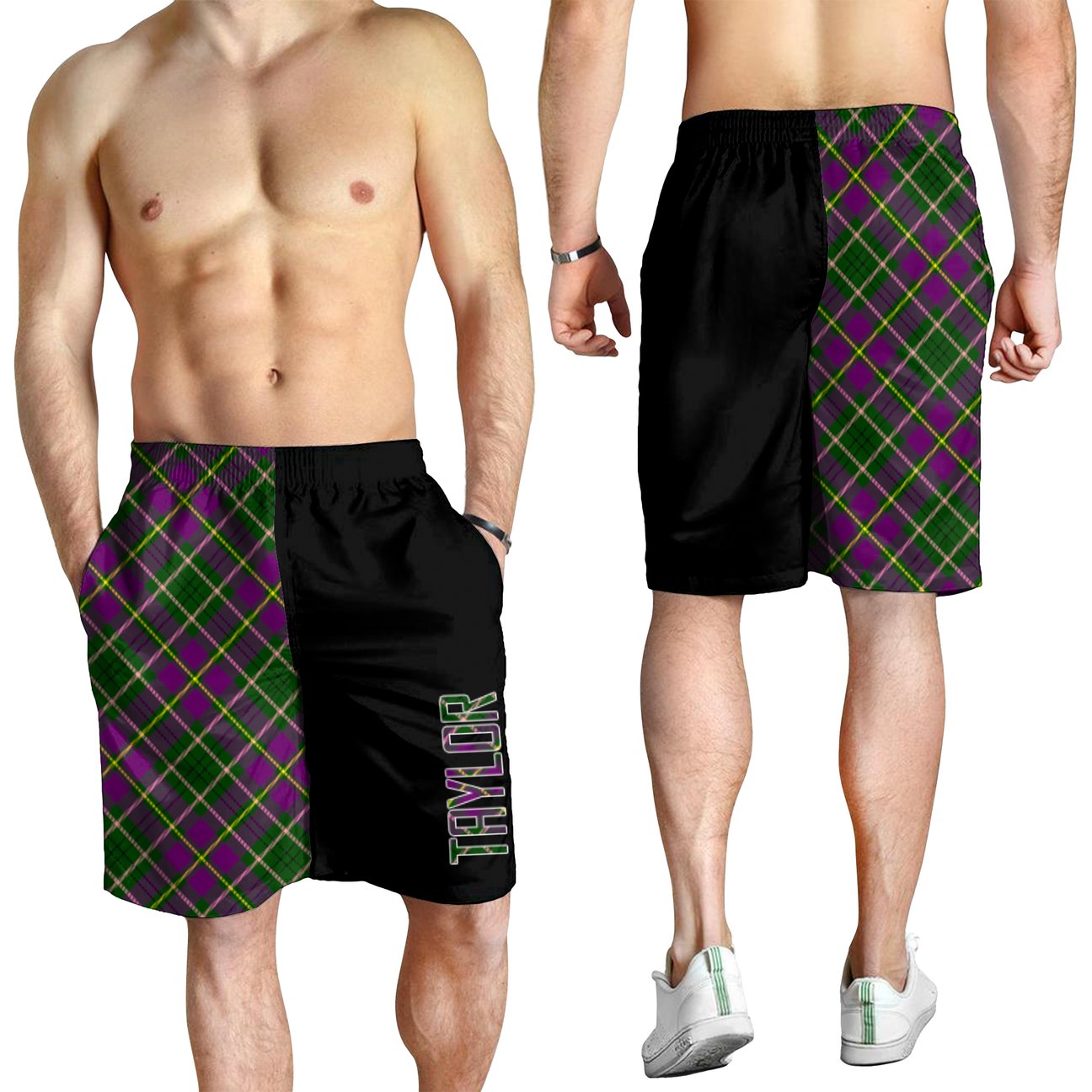 Taylor Tartan Crest Men's Short - Cross Style