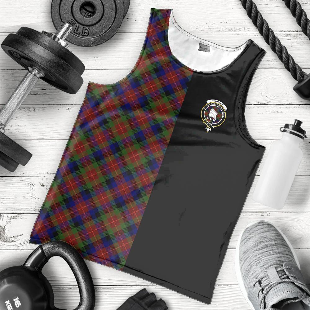 Tennant Tartan Crest Men's Tank Top - Cross Style