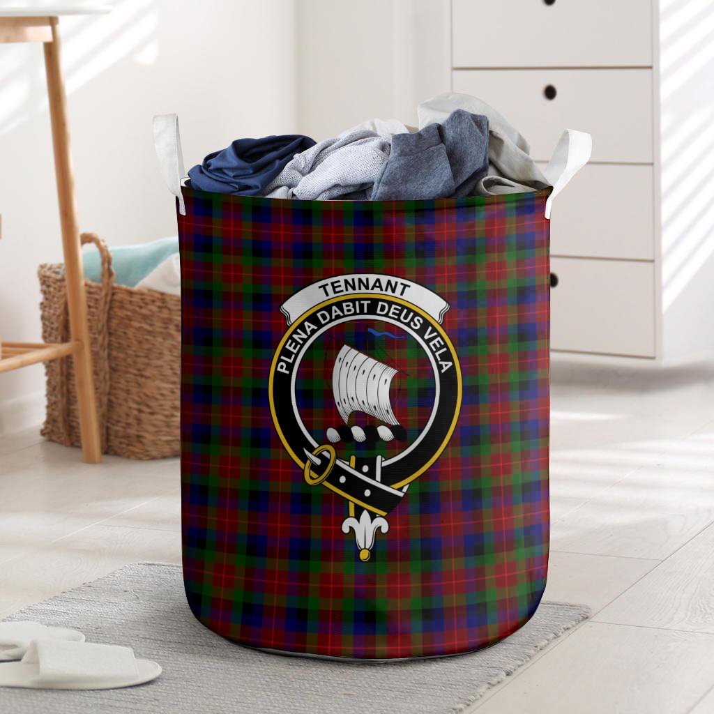 Tennant Tartan Crest Laundry Basket