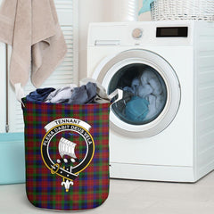 Tennant Tartan Crest Laundry Basket