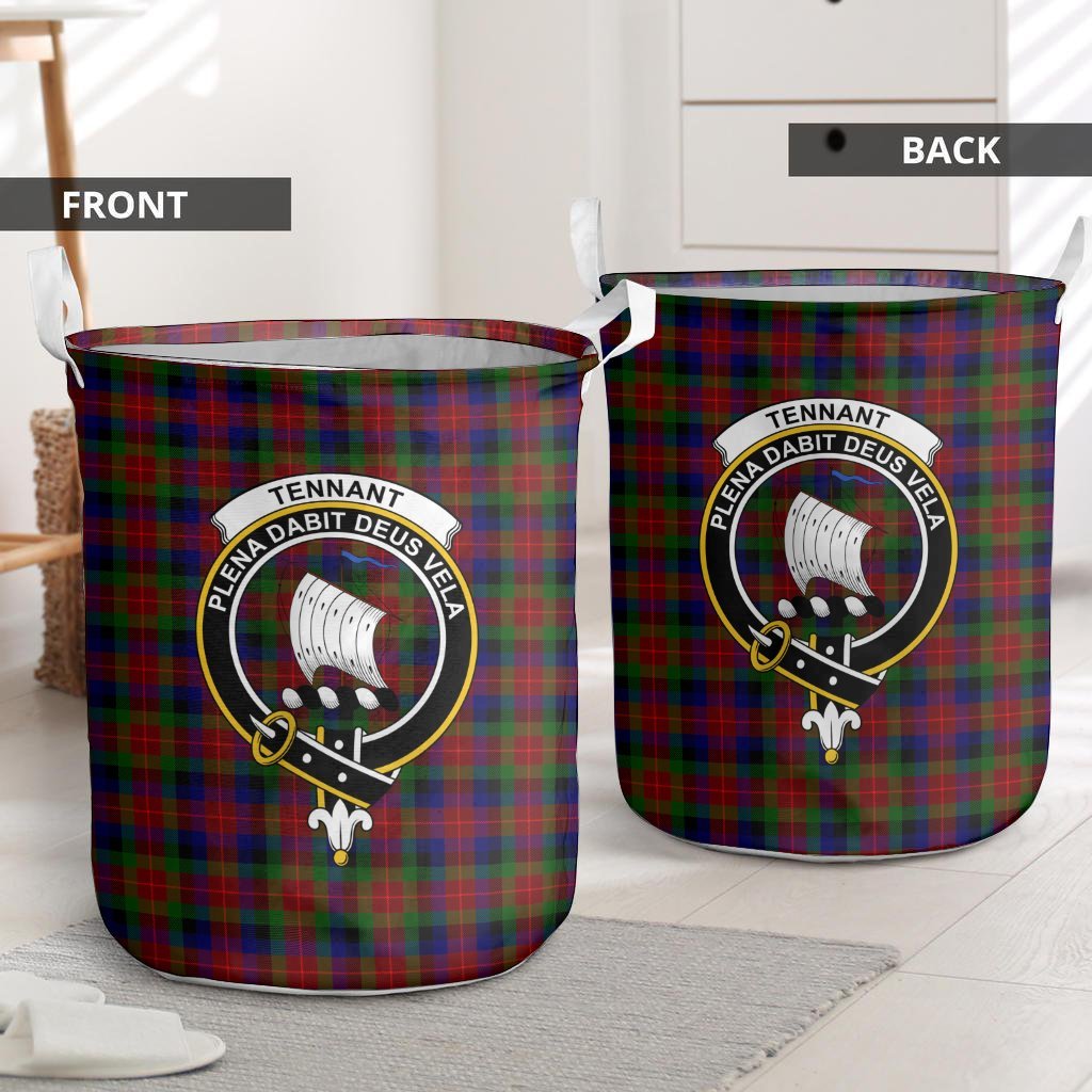 Tennant Tartan Crest Laundry Basket