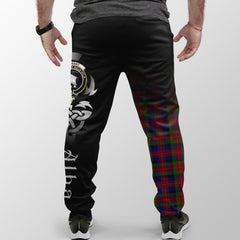 Tennant Tartan Crest Jogger Sweatpants - Alba Celtic Style