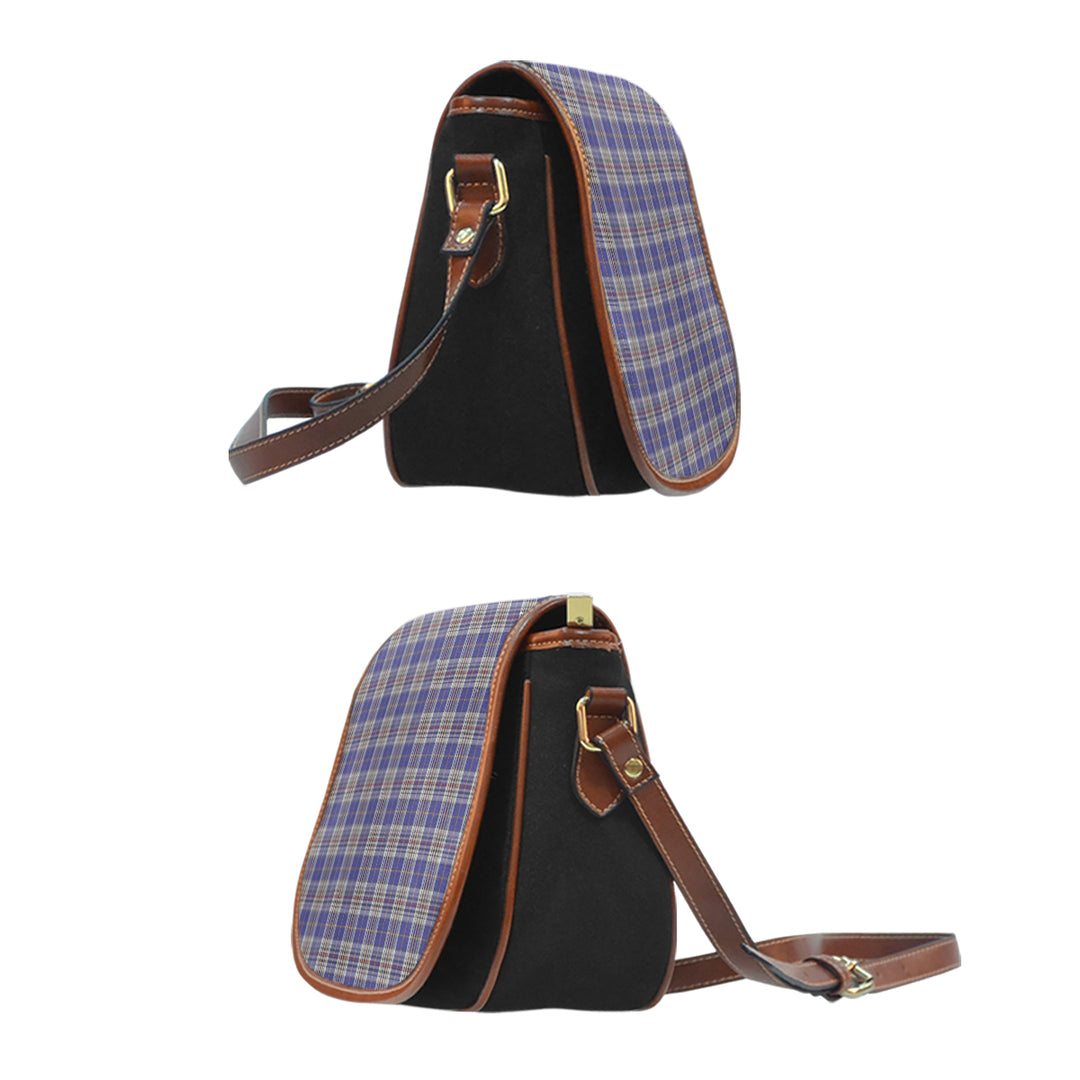 Thompson Variant Tartan Saddle Handbags