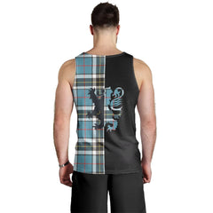 Thomson Tartan Crest Men's Tank Top - Lion Style