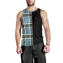 Thomson Tartan Crest Men's Tank Top - Lion Style