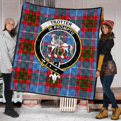 Trotter Tartan Crest Quilt