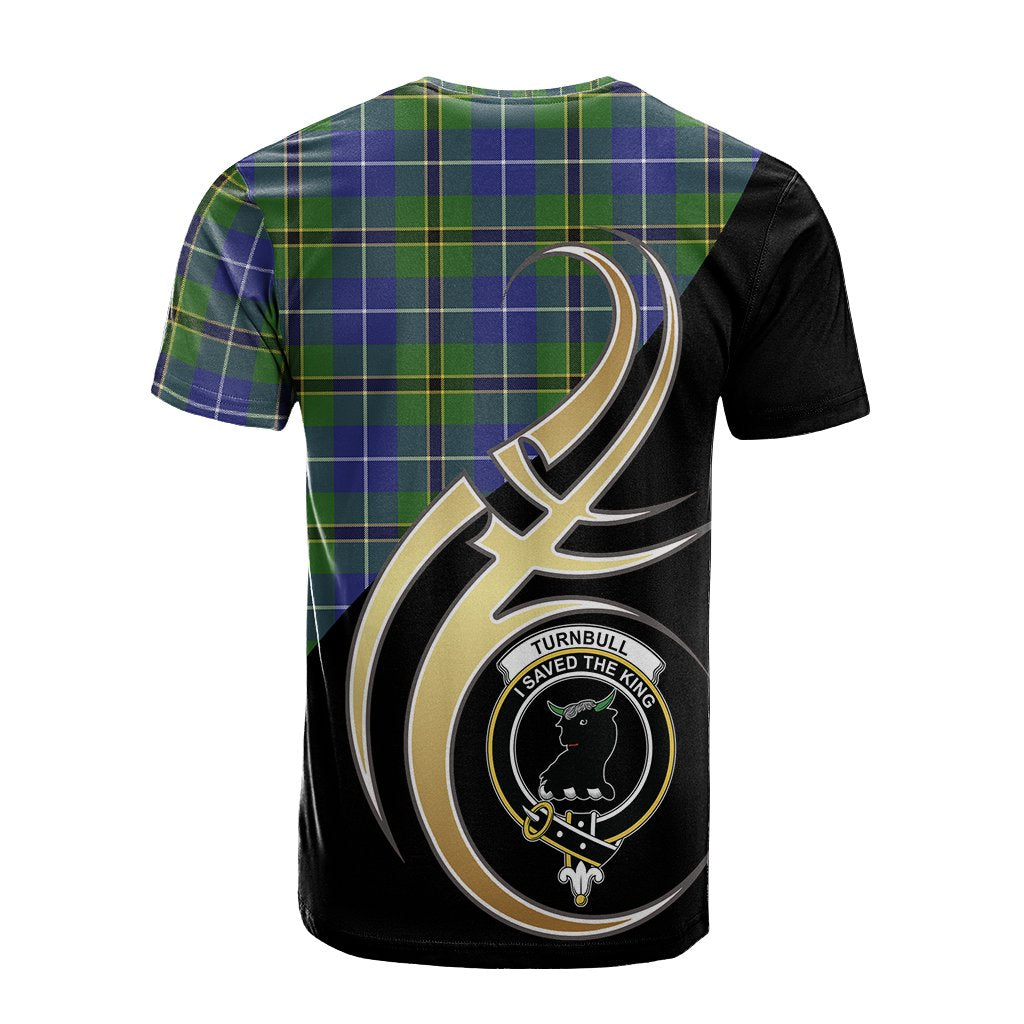 Turnbull Hunting Tartan T-shirt - Believe In Me Style