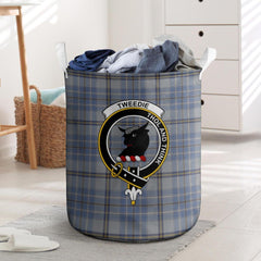 Tweedie Tartan Crest Laundry Basket