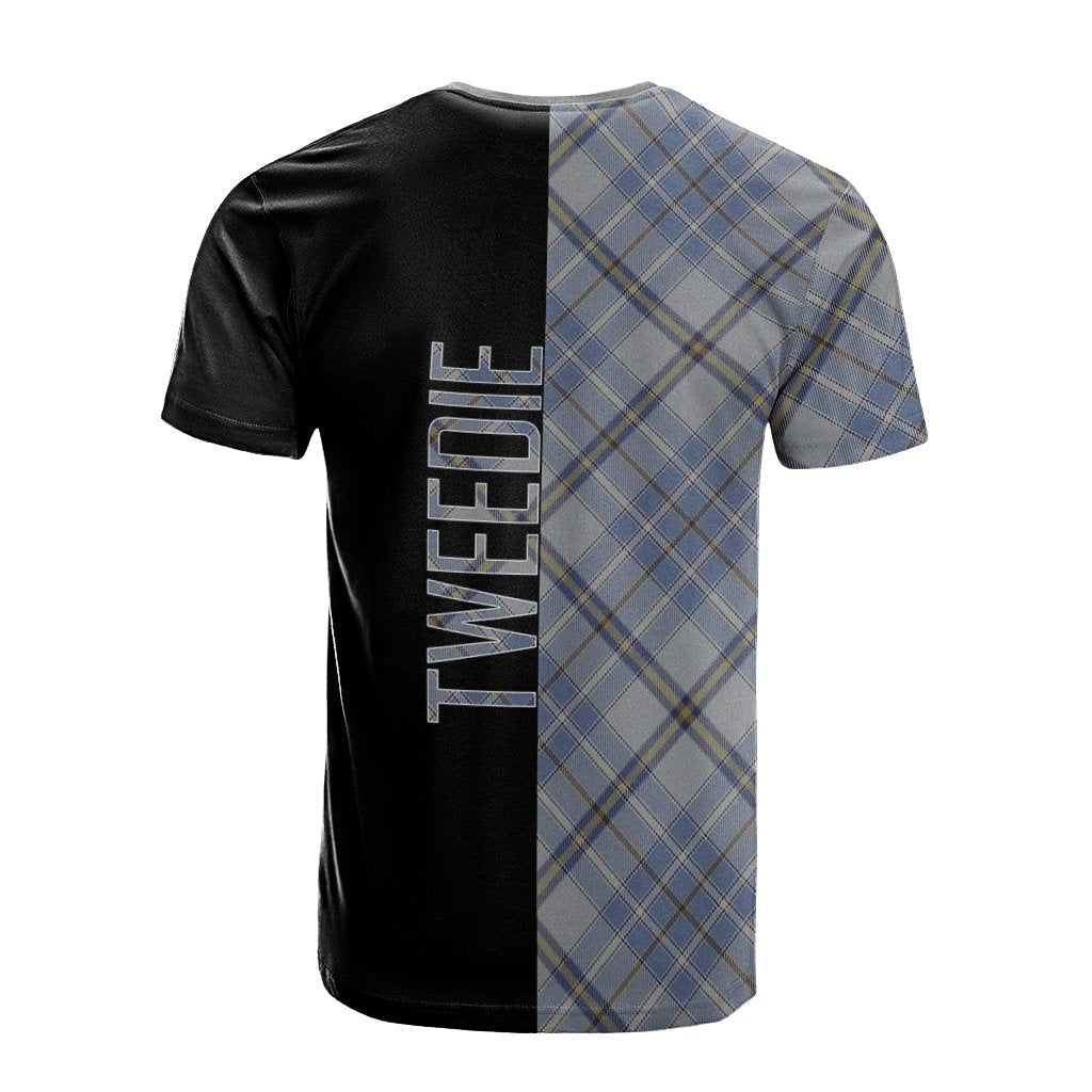 Tweedie Tartan T-Shirt Half of Me - Cross Style