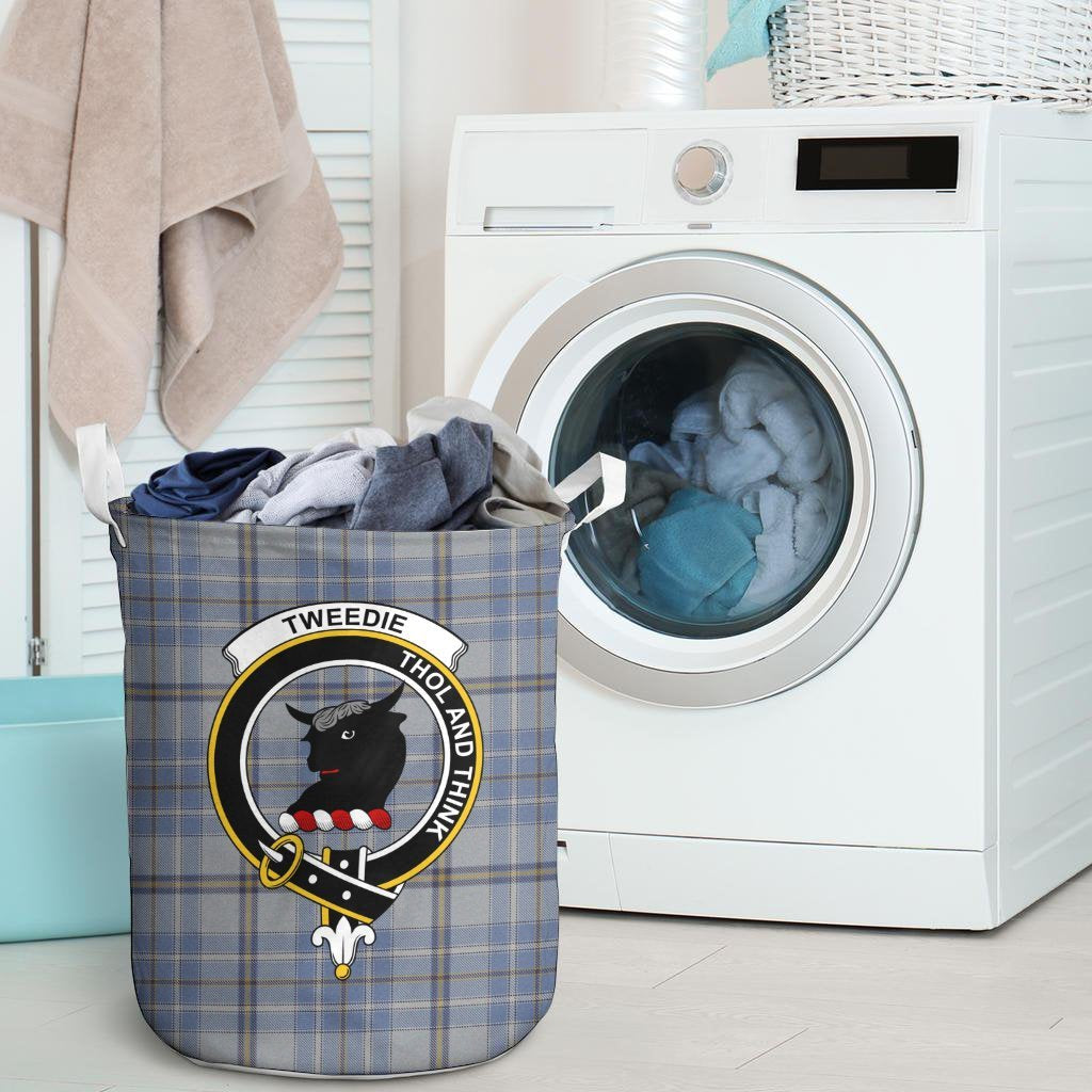 Tweedie Tartan Crest Laundry Basket