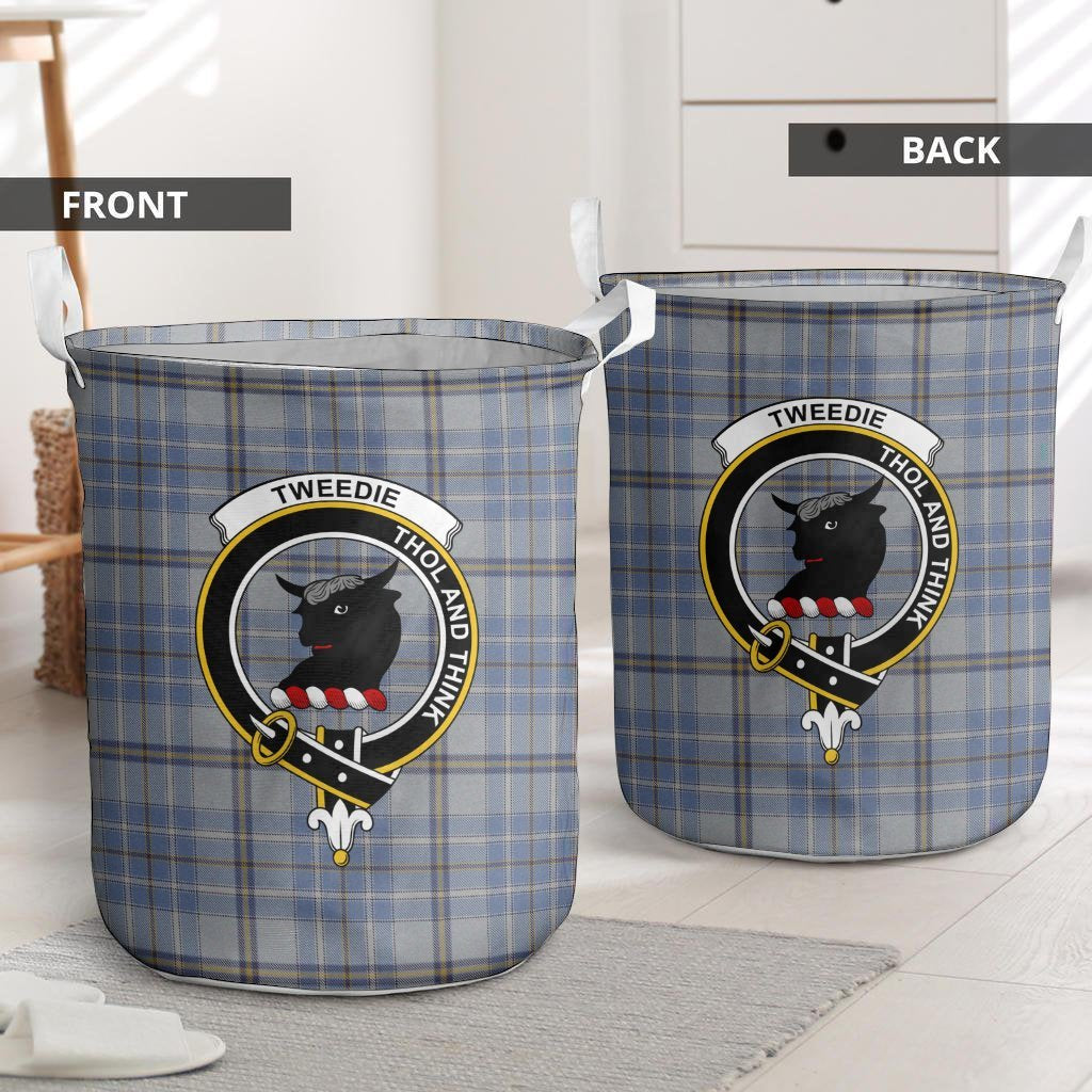 Tweedie Tartan Crest Laundry Basket