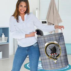 Tweedie Tartan Crest Laundry Basket