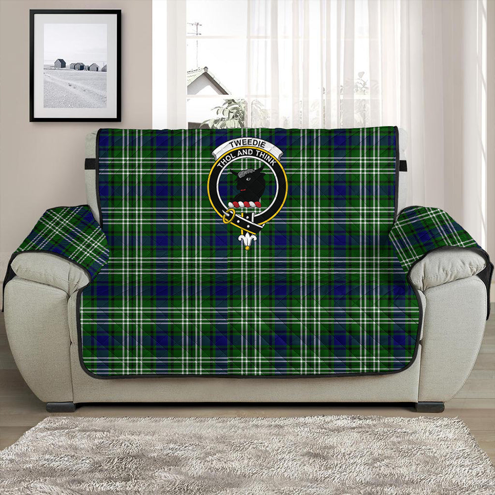 Tweedside District Tartan Crest Sofa Protector