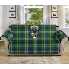 Tweedside District Tartan Crest Sofa Protector