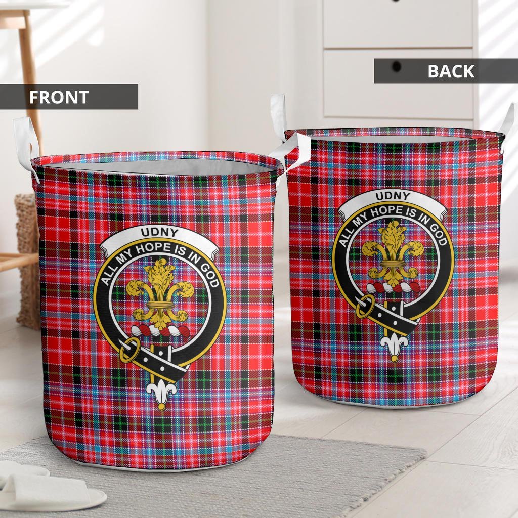 Udny Tartan Crest Laundry Basket