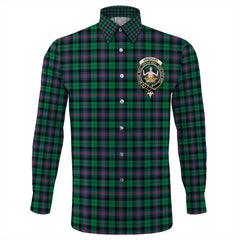 Urquhart Broad Red Ancient Tartan Long Sleeve Button Shirt