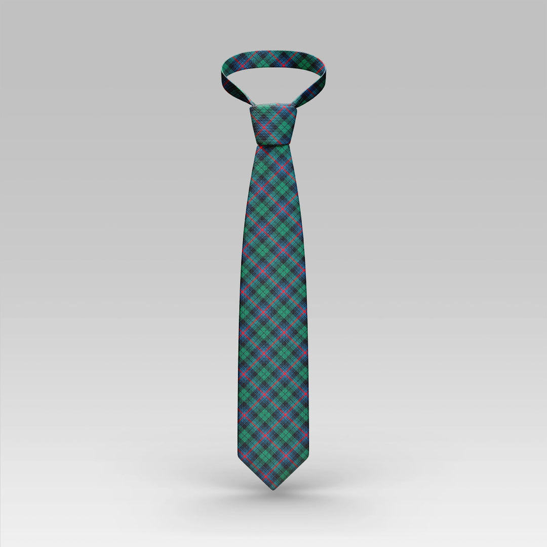 Urquhart Broad Red Ancient Tartan Classic Tie