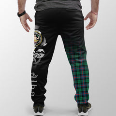 Urquhart Broad Red Ancient Tartan Crest Jogger Sweatpants - Alba Celtic Style